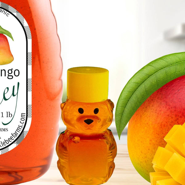 Spicy Mango Habanero Honey - Tropical Sweetness & Heat - Huckle Bee Farms LLC