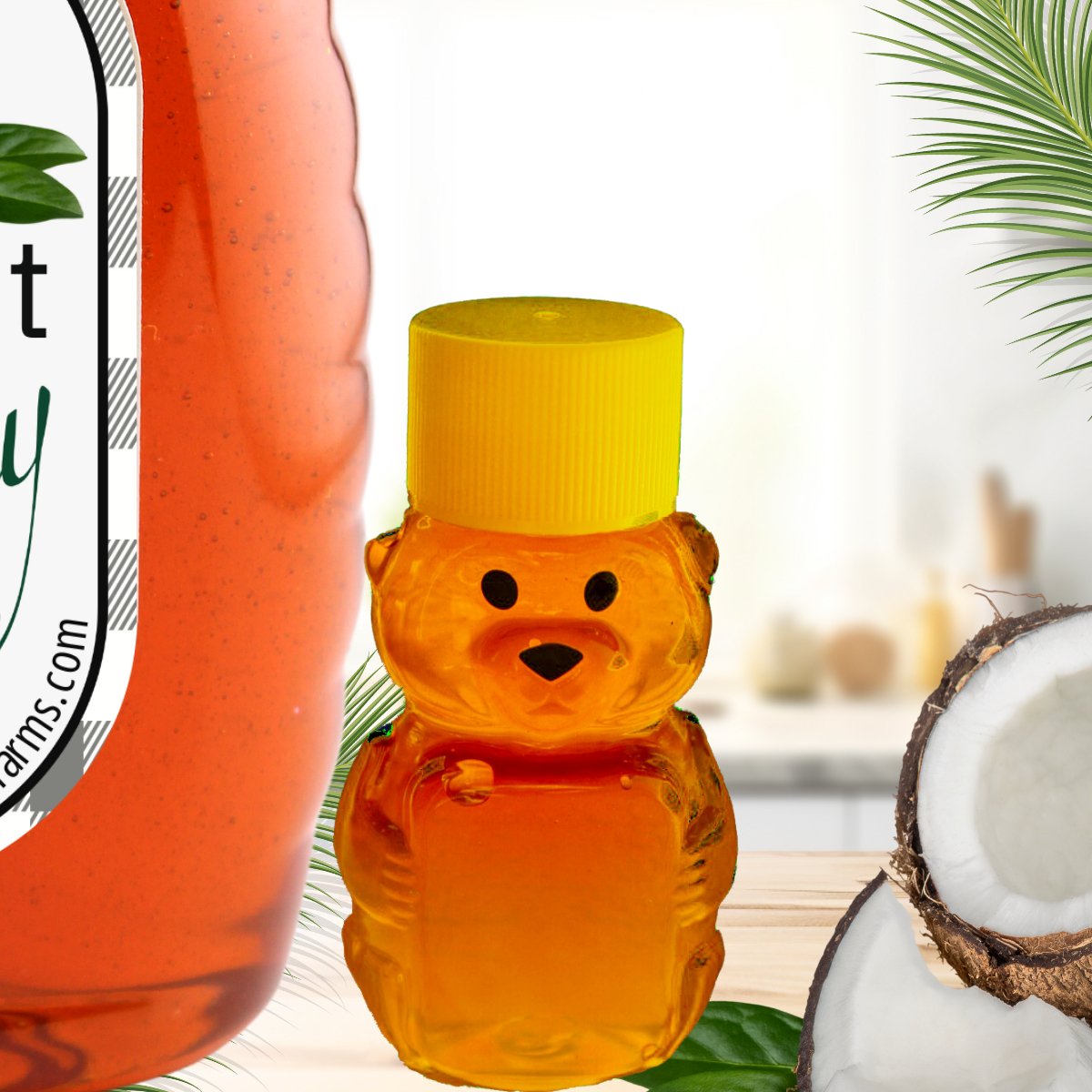 Wholesale Coconut Infused Honey - Huckle Bee Farms LLC