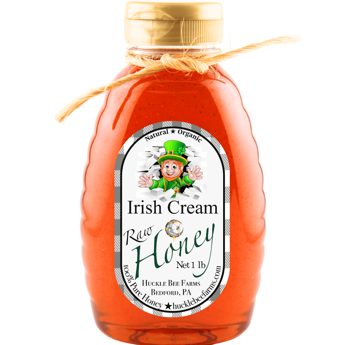 Wholesale Irish Cream Honey 🍀 - Huckle Bee Farms LLC