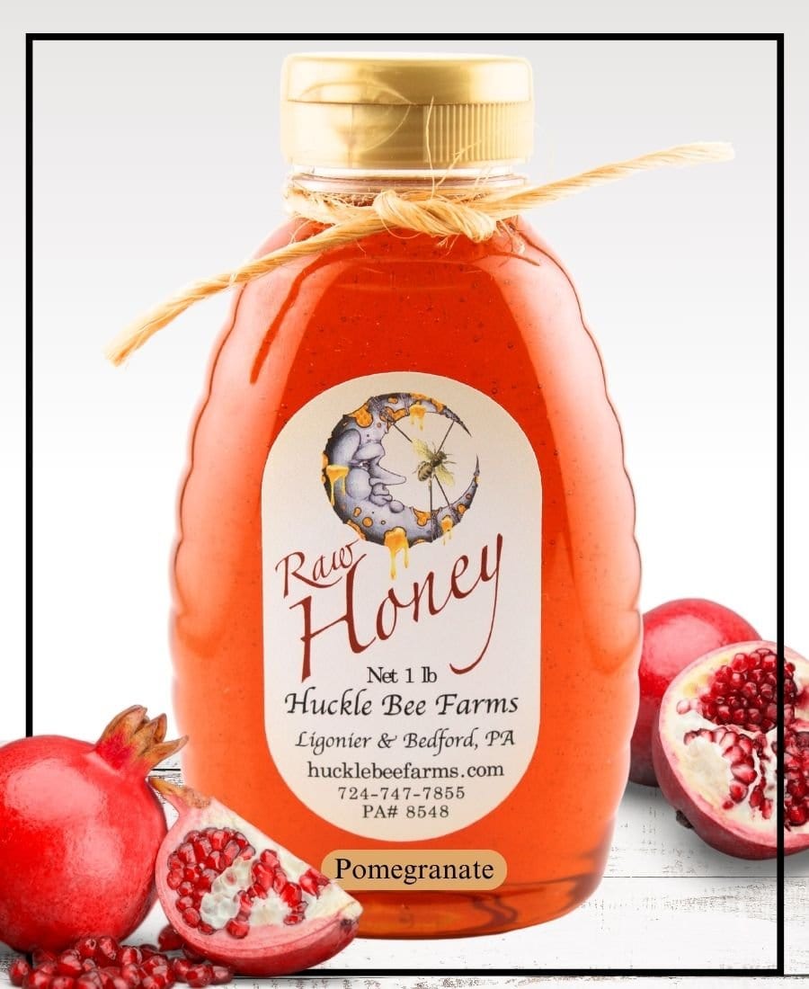 Wholesale Pomegranate Honey - Huckle Bee Farms LLC