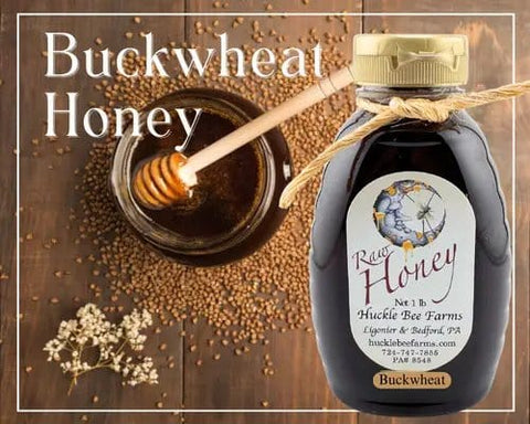 Wholesale RAW Buckwheat Honey - Huckle Bee Farms LLC