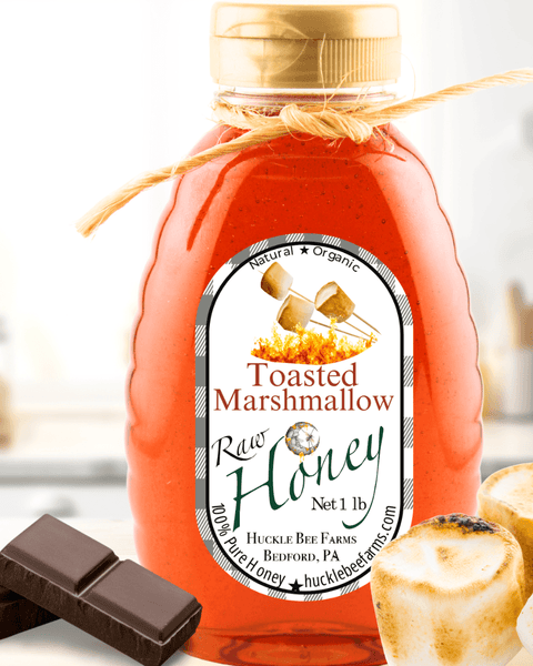Wholesale Toasted Marshmallow Infused Honey - Huckle Bee Farms LLC