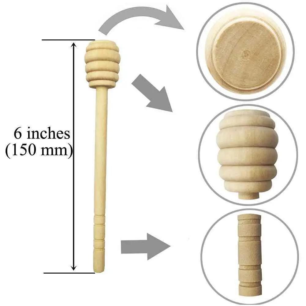 Wholesale Wooden Honey Dipper - Huckle Bee Farms LLC