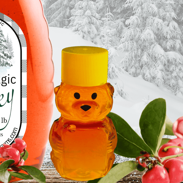 Winter Magic Honey: Enchanting Wintergreen Essence - Huckle Bee Farms LLC