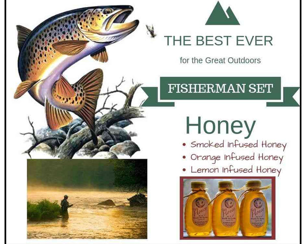 FIsherman Infused Honey Cooking Set - Huckle Bee Farms LLC