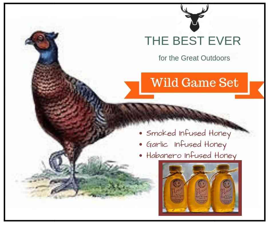 Wild Game Infused Honey Set - Huckle Bee Farms LLC